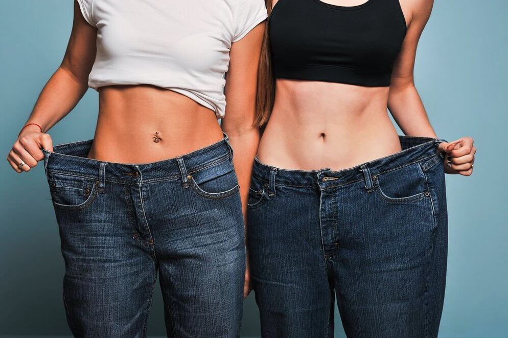 Avec un régime et de l'exercice, les filles ont perdu du poids en un mois