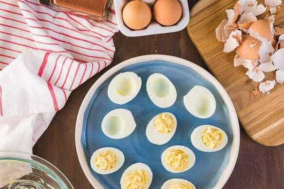 quels aliments peuvent être consommés avec un régime aux œufs